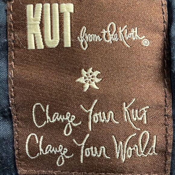 KUT Bardot cropped skinny boyfriend jeans size 6 - Picture 10 of 10